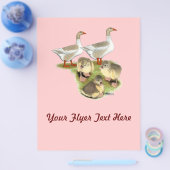 ポメラニアン・グースファミリー チラシ (シングル)