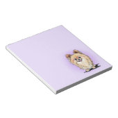 ポメラニアン  ノートパッド (アングル)