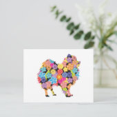 ポメラニアン ポストカード (スタンド正面)