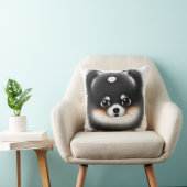 ポメラニアン 子犬 クッション (椅子)