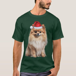 ポメラニアン 犬好き 面白い クリスマス Tシャツ