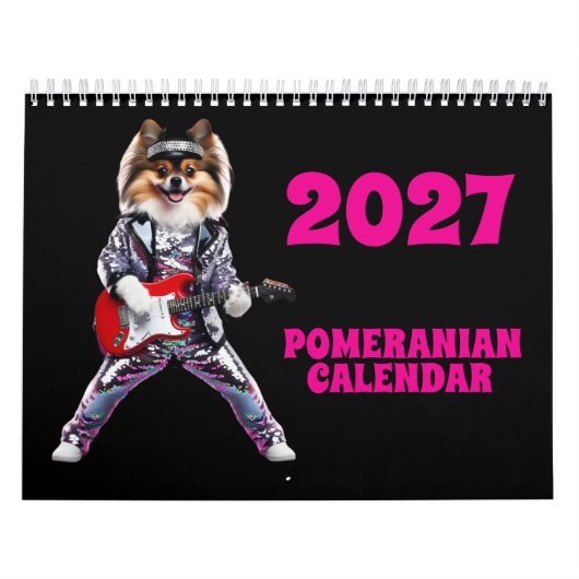 ポメラニアン 2027年 カレンダー (カバー)