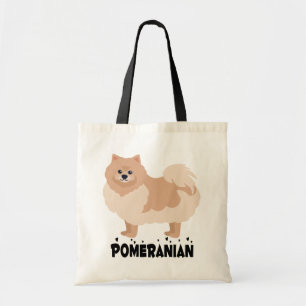 ポメラニア犬のお母さんのPom Pomの小犬のパパの救助 トートバッグ