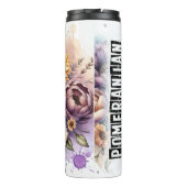 ポメラニア犬のふわふわフローラドリーム タンブラー (裏面)