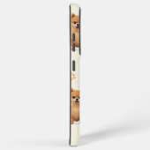 ポメラニア犬のケース SAMSUNG GALAXYケース (右側面)