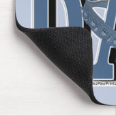 ポメラニア犬のパパ マウスパッド (コーナー)