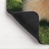 ポメラニア犬の地位 マウスパッド (コーナー)