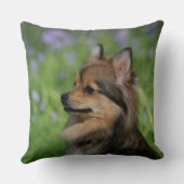 ポメラニア犬のHeadshotのモデル クッション (裏面)