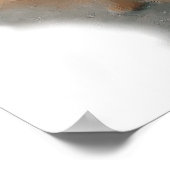 ポメラニア犬アートプリント ポスター (角)