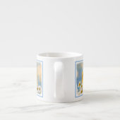 ポメラニア犬インデイジーズ – オリジナル・ドッグ・アート エスプレッソカップ (裏面)