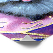 ポメラニア犬ウォールプリントポスター ポスター (角)