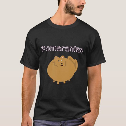ポメラニア犬カップ30 Tシャツ (正面)