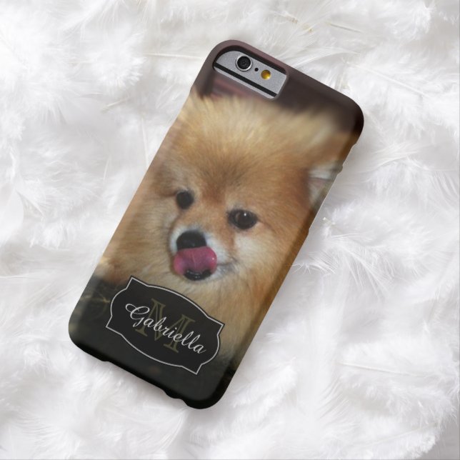 ポメラニア犬キス:カスタマイズ:iPhone 6のケース Case-Mate iPhoneケース (インサイチュ)