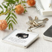 ポメラニア犬キープサケ キーホルダー (側面)