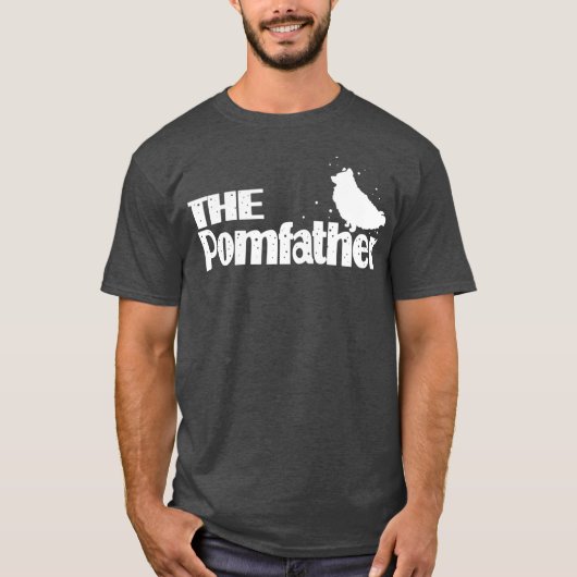 ポメラニア犬ギフトポメラニア犬ザポンファア Tシャツ (正面)
