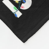 ポメラニア犬クリスマスツリー装飾ドッグ恋人Xm フリースブランケット (角)