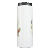 ポメラニア犬クリスマスリースフェスティバルカップ タンブラー (裏面)