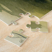 ポメラニア犬ドッグとイースターエッグホリデイ ジグソーパズル (側面)