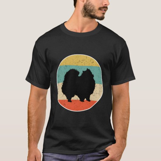 ポメラニア犬ドッグギフト Tシャツ (正面)
