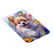 ポメラニア犬ドッグフォトマグネット マグネット (右側)