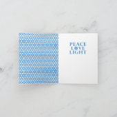 -ポメラニア犬ハヌカーのダビデの星 シーズンカード (内部)