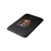 ポメラニア犬ハロウィーン感謝祭クリスマスクラス バスマット (アングル)