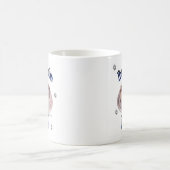 ポメラニア犬パパ コーヒーマグカップ (中央)