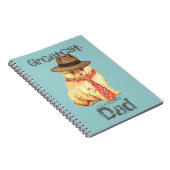 ポメラニア犬パパ ノートブック (右側)