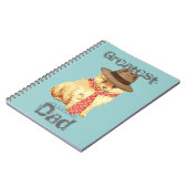 ポメラニア犬パパ ノートブック (左側)