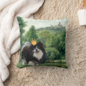 ポメラニア犬プリンス枕 クッション (ブランケット)