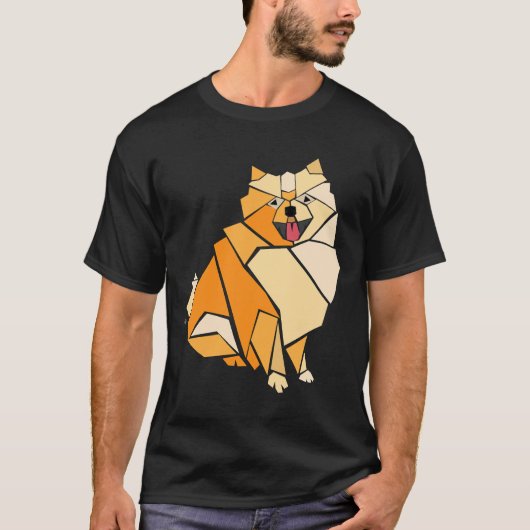 ポメラニア犬プリンセス28 Tシャツ (正面)