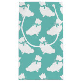 ポメラニア犬ポムドッグパピー スモールペーパーバッグ (裏面)