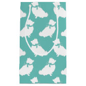 ポメラニア犬ポムドッグパピー スモールペーパーバッグ (正面)