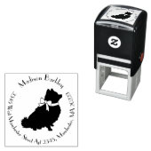 ポメラニア犬ポムドッグパピー セルフインキングスタンプ (インサイチュ)