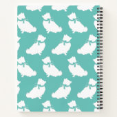 ポメラニア犬ポムドッグパピー ノートブック (裏面)