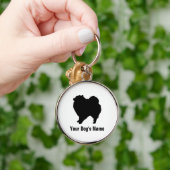 ポメラニア犬ポメラニアン キーホルダー (手)