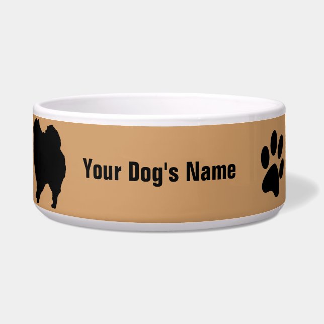 ポメラニア犬ポメラニアン ボウル (正面)