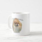 ポメラニア犬ママ2 コーヒーマグカップ (正面左)