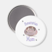 ポメラニア犬ママ – マグネット (正面/裏面)