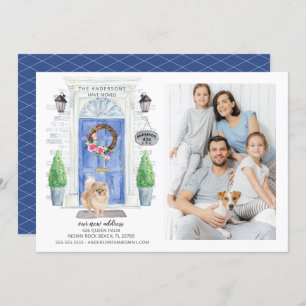 ポメラニア犬前扉の写真移動のお知らせ 招待状