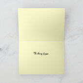 ポメラニア犬友情カード カード (内部)