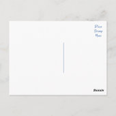 ポメラニア犬子犬空白のポストカード ポストカード (裏面)