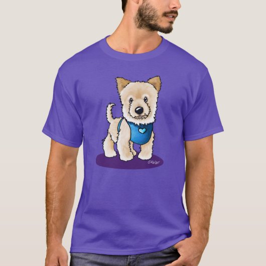 ポメラニア犬子犬 Tシャツ (正面)
