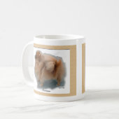 ポメラニア犬愛好家の贈り物 コーヒーマグカップ (正面左)