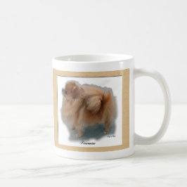 ポメラニア犬愛好家の贈り物 コーヒーマグカップ