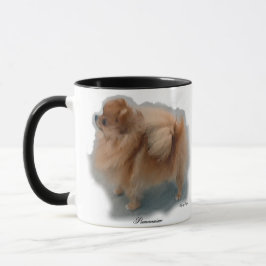 ポメラニア犬愛好家の贈り物 マグカップ