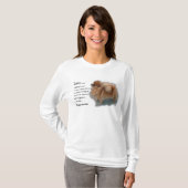 ポメラニア犬愛好家の贈り物 Tシャツ (正面フル)