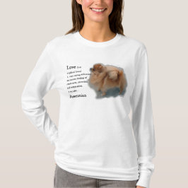 ポメラニア犬愛好家の贈り物 Tシャツ