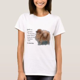 ポメラニア犬愛好家の贈り物 Tシャツ
