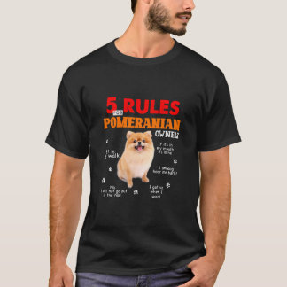 ポメラニア犬所有者Tシャツ5件 Tシャツ